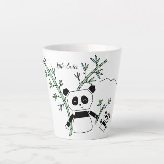 Taza De Café Latte Copa Panda