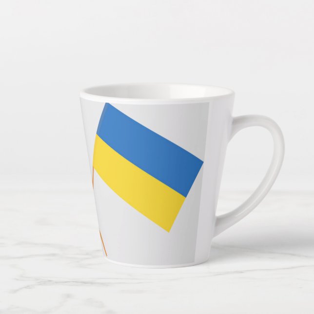 Taza De Café Latte Copa Polaco-Ucraniana (Derecha)