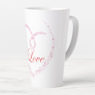 Taza De Café Latte Corazón suave