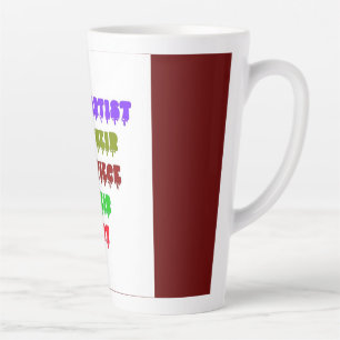 Taza De Café Latte Corazones Artistas, Arte Y Alma