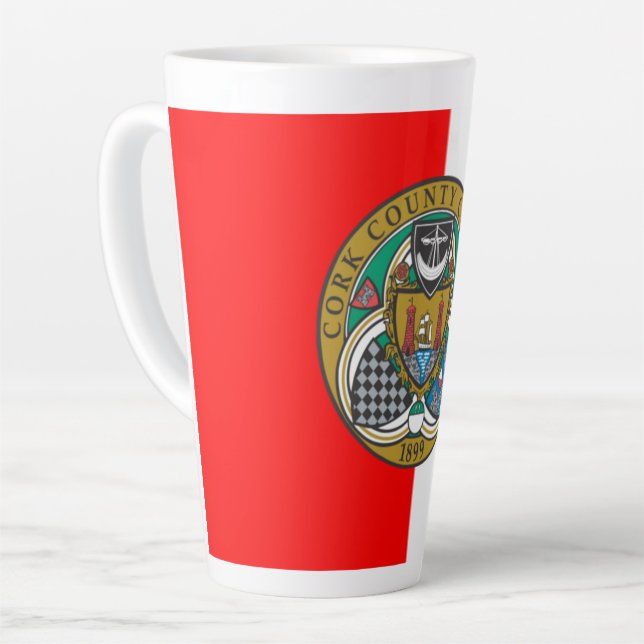 Taza De Café Latte Cork Mug (Ángulo izquierdo)