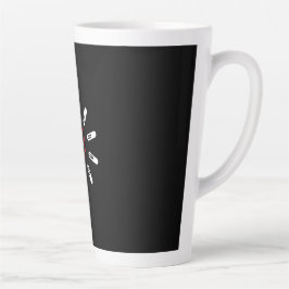 Taza De Café Latte CORONA 19 HOAX Coffee Mug