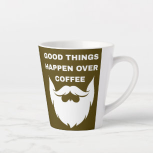 Taza De Café Latte Cosas buenas pasan con el café