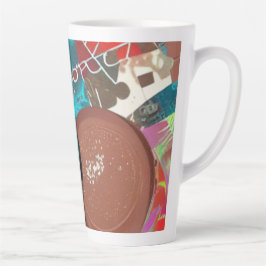 Taza De Café Latte Cosas de chocolate latte mug
