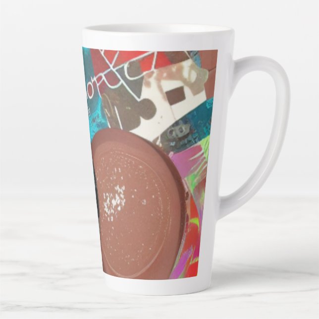 Taza De Café Latte Cosas de chocolate latte mug (Derecha)