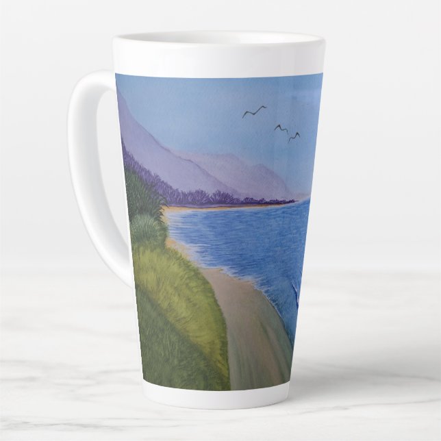 Taza De Café Latte Costa Carpentaria (Ángulo izquierdo)