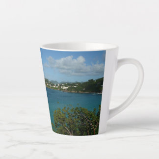 Taza De Café Latte Costa de Santa Lucía Foto de vacaciones en el Cari