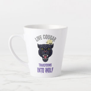 Taza De Café Latte cougar live 