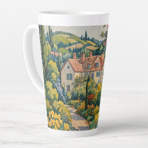 Taza De Café Latte Countryside Haven