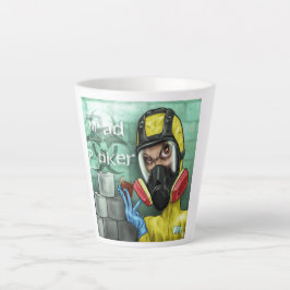 Taza De Café Latte Covid Latte Mug de MAD Poker