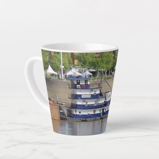 Taza De Café Latte Covington latte mug (Ángulo izquierdo)