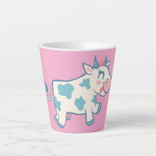 Taza De Café Latte Cow Cute