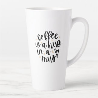 Taza De Café Latte Cozy Coffee Quote Latte Mug