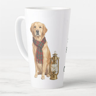 Taza De Café Latte Crea tu propia taza de latte de Navidad para perro