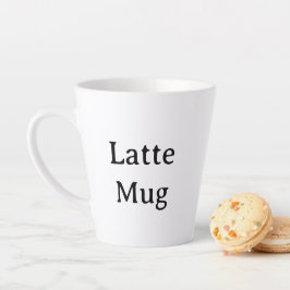 Taza De Café Latte Crea tu propio de 12 oz pequeño