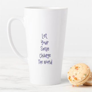 Taza De Café Latte Crea tu propio grande 17oz