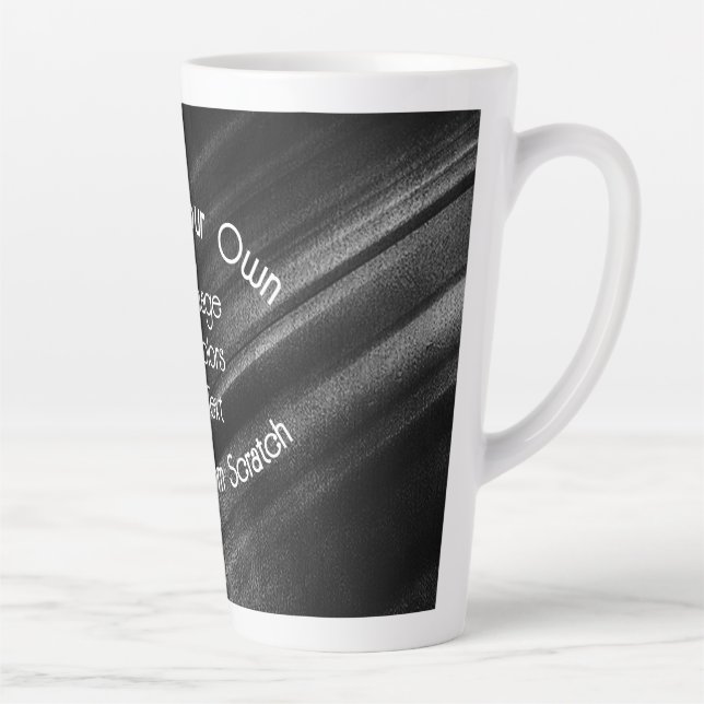 Taza De Café Latte Crear el propio (Derecha)