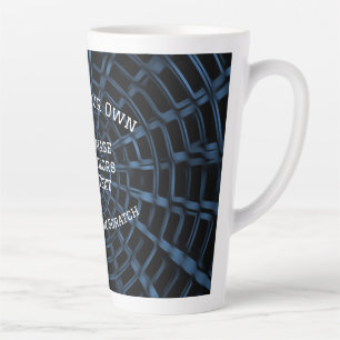 Taza De Café Latte Crear el propio