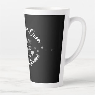 Taza De Café Latte Crear su propia imagen Personalizado