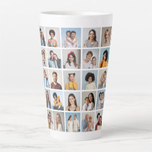 Taza De Café Latte Crear su propio Collage de fotos 64