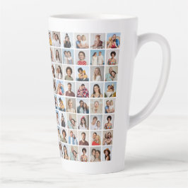 Taza De Café Latte Crear su propio Collage de fotos Personalizado 96