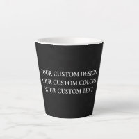 Crear su propio Latte Mug personalizado