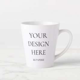 Taza De Café Latte Crear su propio personal