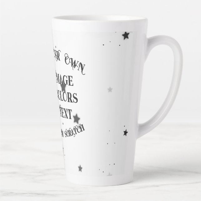 Taza De Café Latte Crear su propio Personalizado personalizado (Derecha)