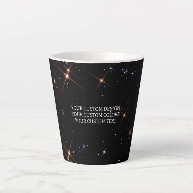 Taza De Café Latte Crear su propio Personalizado personalizado (Anverso)