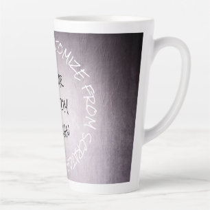 Taza De Café Latte Crear su propio producto totalmente personalizado
