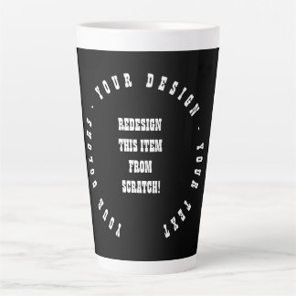 Taza De Café Latte Create Your Own