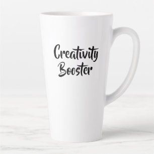 Taza De Café Latte Creatividad Booster Funny Latte Mug