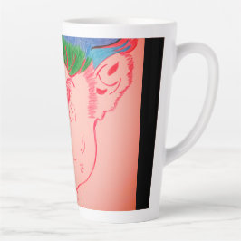 Taza De Café Latte Creature Features Animation Large Mug