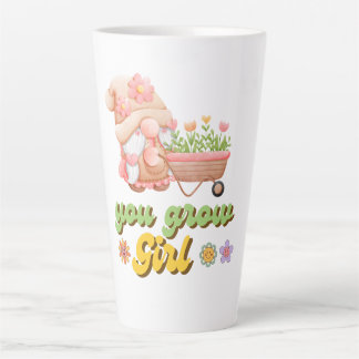 Taza De Café Latte Creces Chica