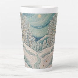 Taza De Café Latte Creek cristalizado
