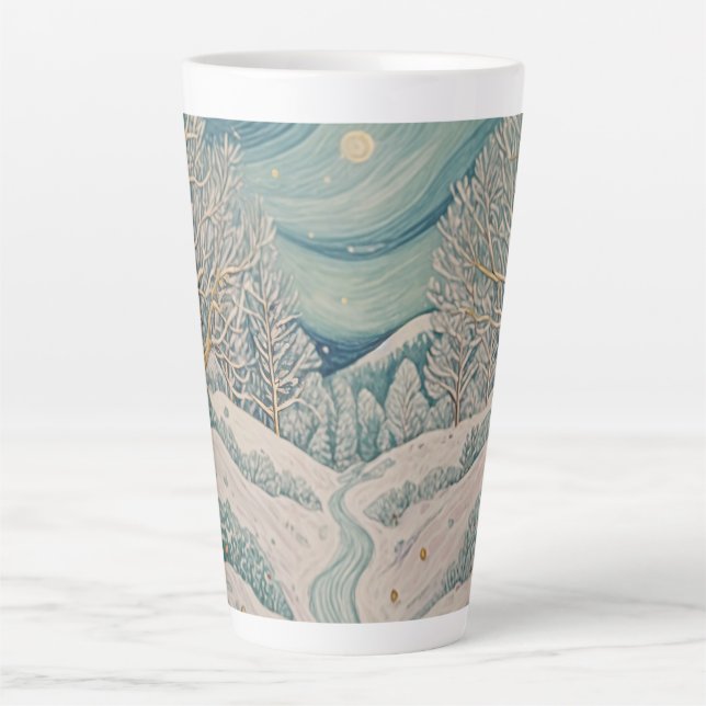 Taza De Café Latte Creek cristalizado (Anverso)