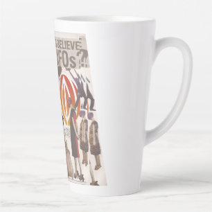 Taza De Café Latte ¿Crees en los OVNI?