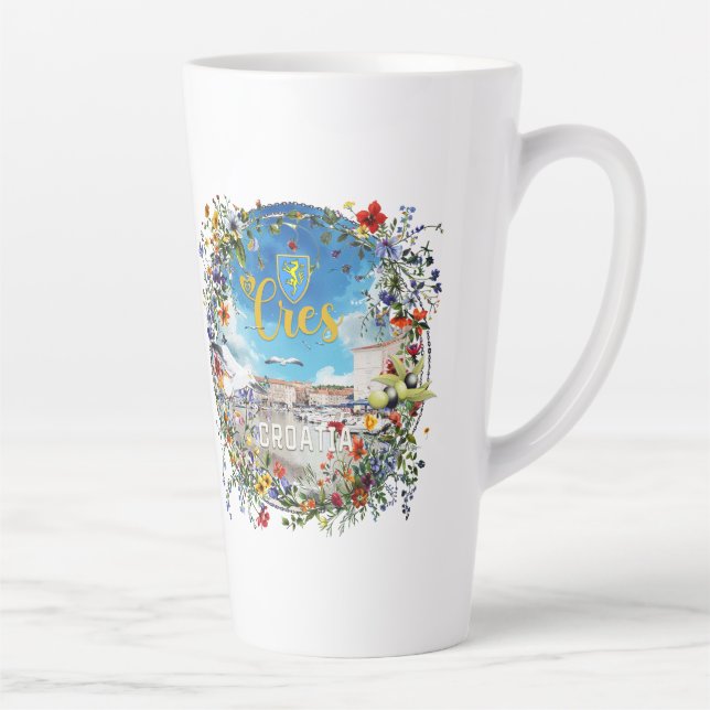 Taza De Café Latte Cres  (Derecha)