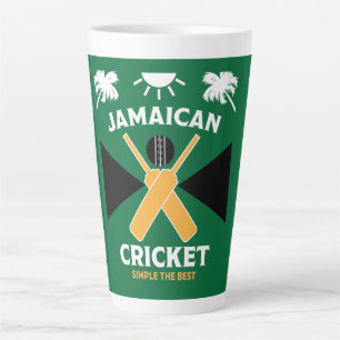 Taza De Café Latte Cricket de Jamaica