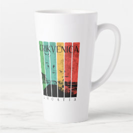 Taza De Café Latte Crikvenica 