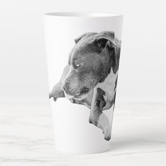 Taza De Café Latte Crisp Air, Steady Gaze (Anverso)