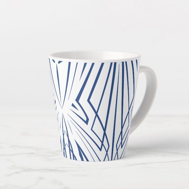Taza De Café Latte Cristal 3 (Ángulo derecho)