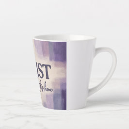 Taza De Café Latte CRISTO Es la Cabeza de Este Hogar | Cristiano