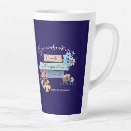 Taza De Café Latte Crop & Connect Atlanta Lg Latte Cup