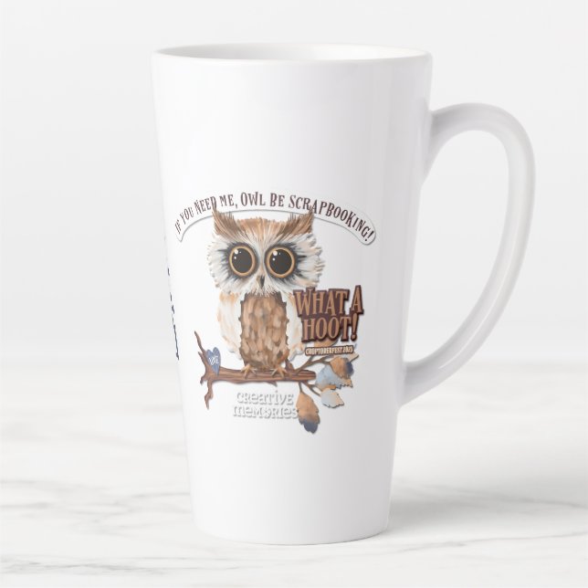 Taza De Café Latte Croptoberfest 2023 Lg Latte Mug Personalizado (Derecha)