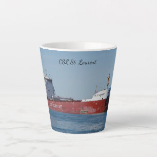 Taza De Café Latte CSL St. Laurent latte mug