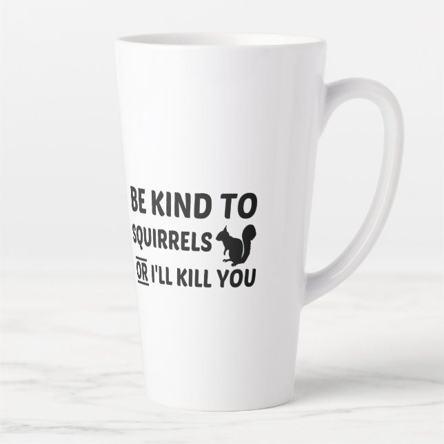 TAZA DE CAFÉ LATTE CUADRADOS (Derecha)