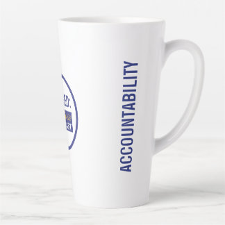 Taza De Café Latte Cuenta de CONCIENCIA RIGGEDLabs RESPONSABILIDAD La