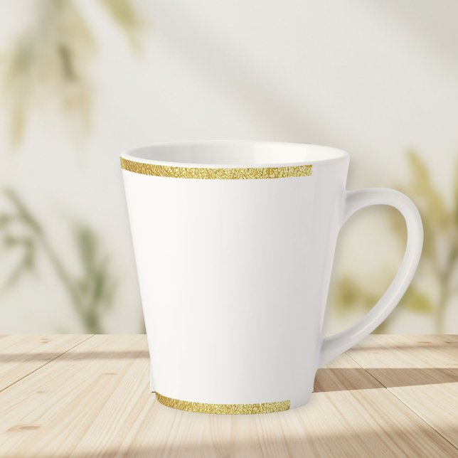 Taza De Café Latte Cup for latte coffee with edges (Subido por el creador)