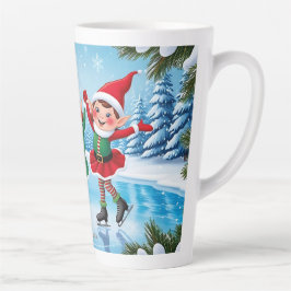Taza De Café Latte Curiosa moda moderna Funny Feliz Navidad